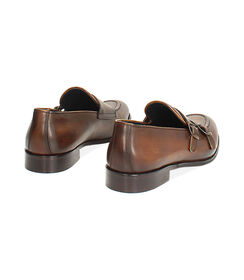 Mocassino cognac doppia fibbia, Valerio 1966, 2753T0158PECOGN039, 003 preview